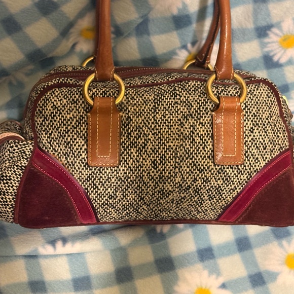 Coach SoHo Tweed Satchel Handbag - Picture 9 of 10